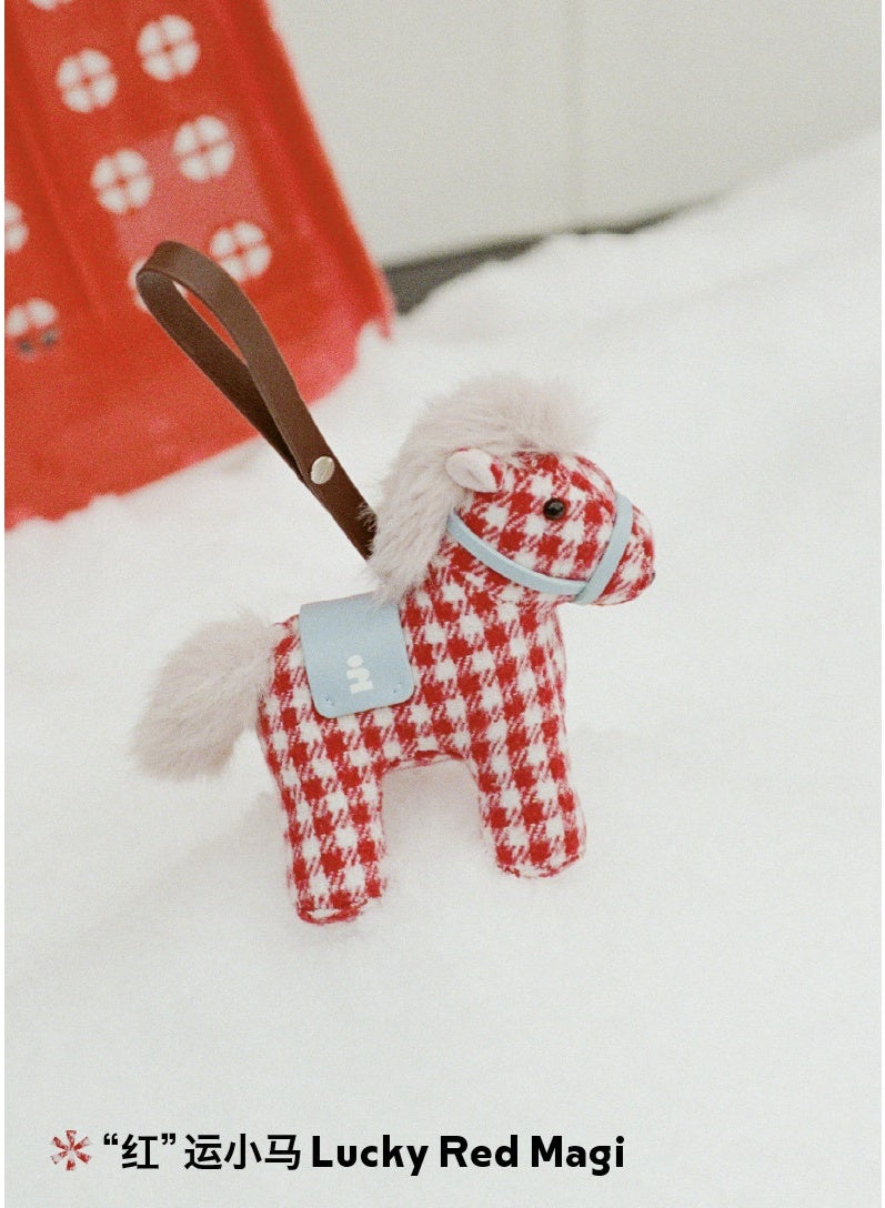 Tagi. Magi Year of the Horse Limited Edition Plush Creative Pendant Bag Accessories Bag Pendant - Image 2